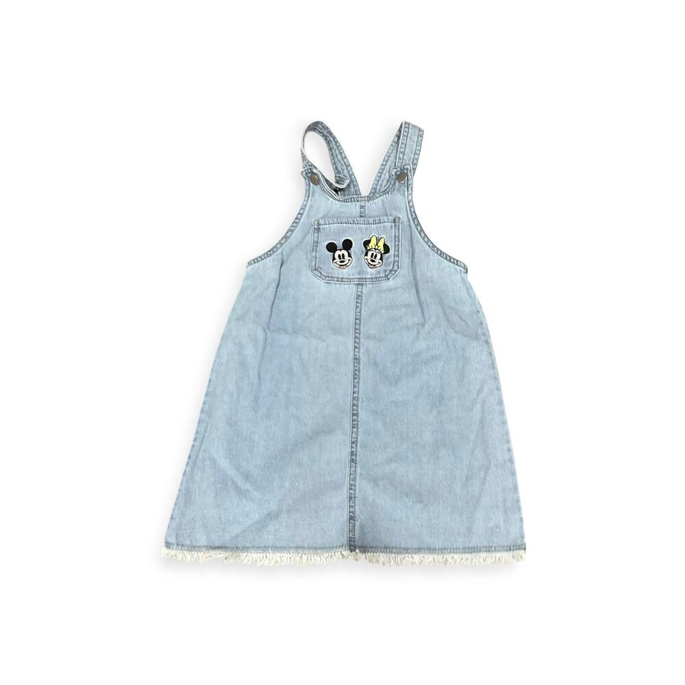 Mickey & Minnie Denim Dress Blue 4T